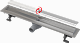 Водоотводящий желоб с двухсторонней решеткой AlcaPlast APZ13-DOUBLE9-850