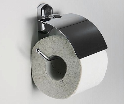 Держатель для туалетной бумаги с крышкой WasserKRAFT Oder K-3025