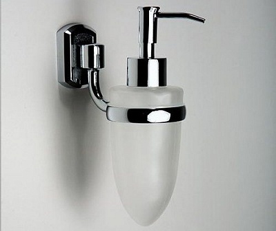 Дозатор для жидкого мыла стеклянный, 160 мл WasserKRAFT Oder K-3099