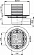 Сливной трап AlcaPlast APV1311 105 x 105/50