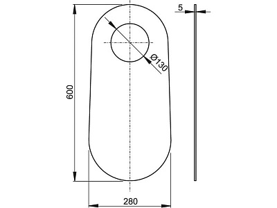Звукоизоляционная плита для унитазов, стоящих на полу и биде  AlcaPlast M920